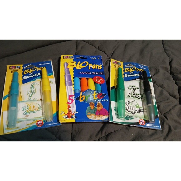 Vintage 2003 Blo Pens lot of 3 packs - Picture 1 of 8